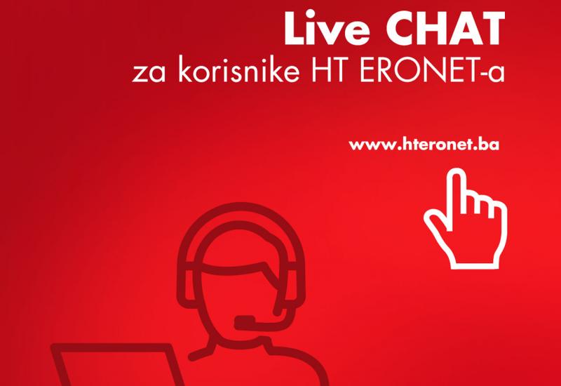 Live chat za korisnike HT Eroneta