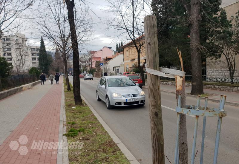 Uništena mlada stabla u Mostaru - Mostarski mišići u akciji