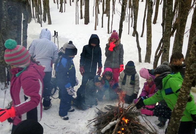 Bitno je ugrijati se - Zimske radosti u dječjem kampu na Blidinju