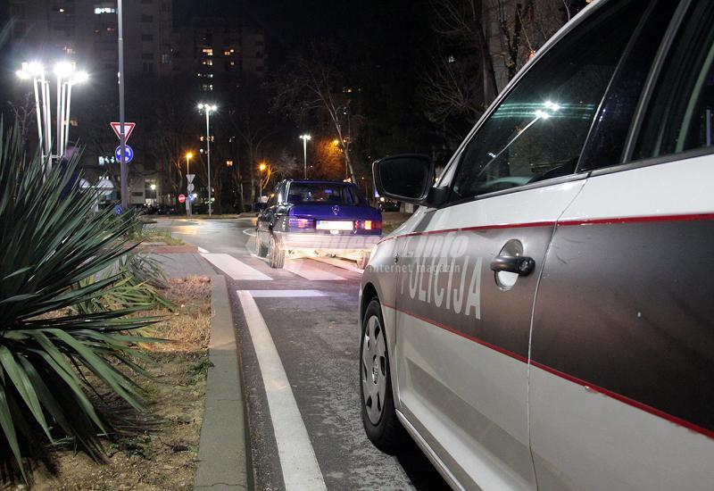 Detalj s mjesta nezgode - Mostar: Mercedesom udario pješakinju