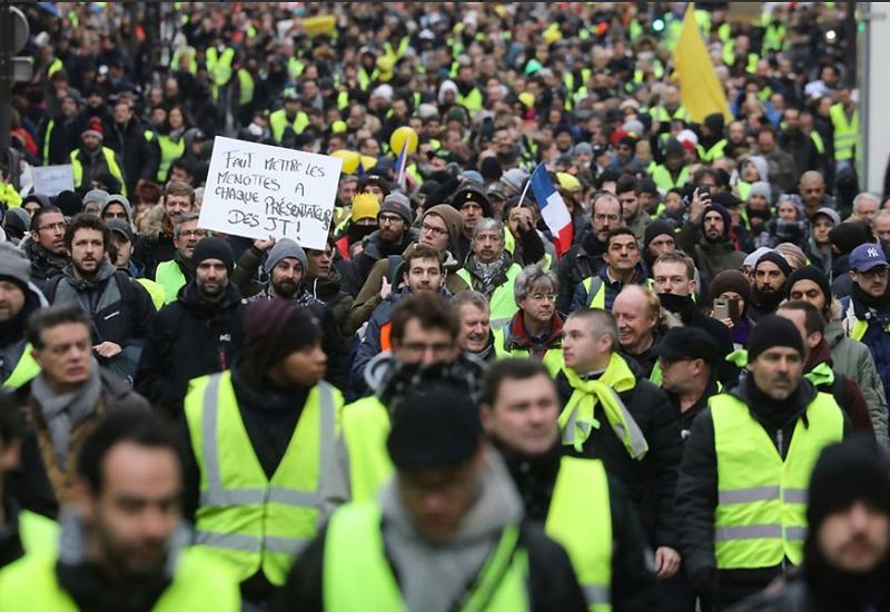 Žuti prsluci se vratili na ulice Francuske