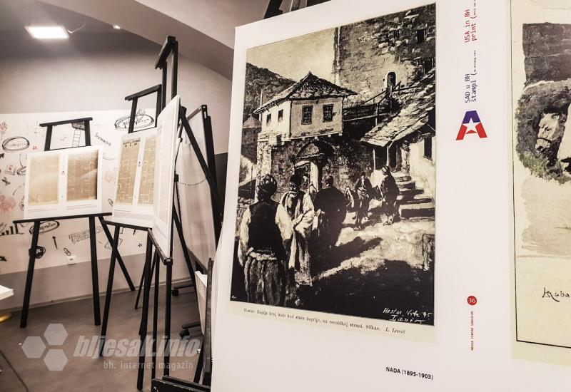Izložba će biti predstavljena u nekoliko gradova - Mostar: Što smo nekad čitali o Americi? 