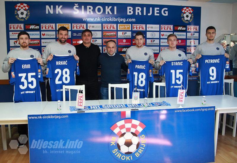 NK Široki Brijeg službeno predstavio pet novih igrača