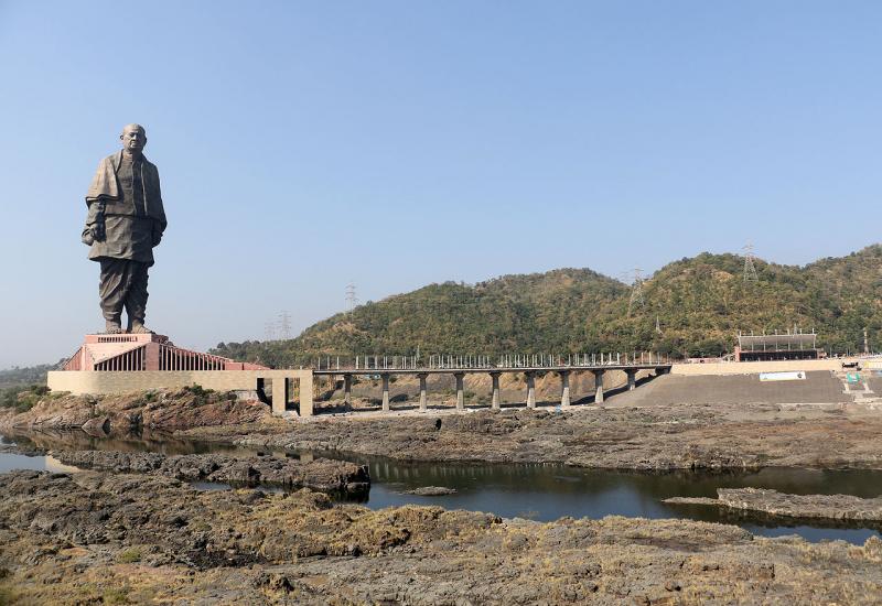 Indija premješta krokodile oko najvećeg kipa na svijetu