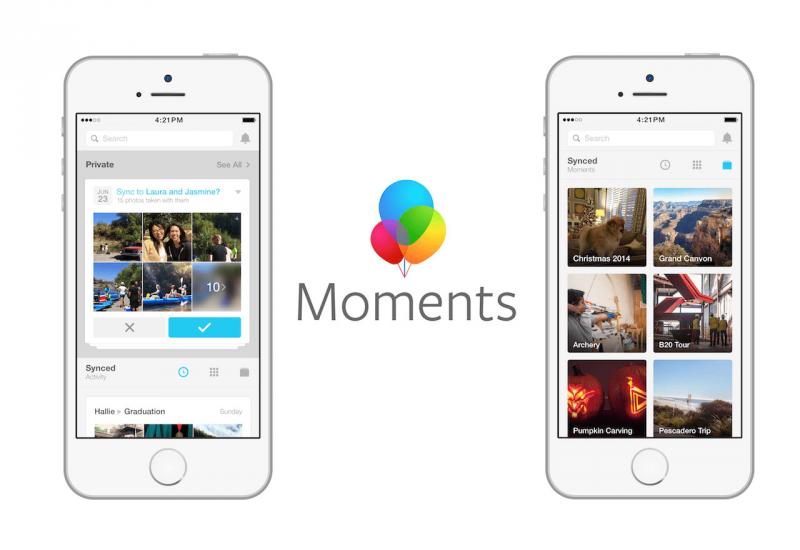 Facebook ubrzo gasi aplikaciju Moments