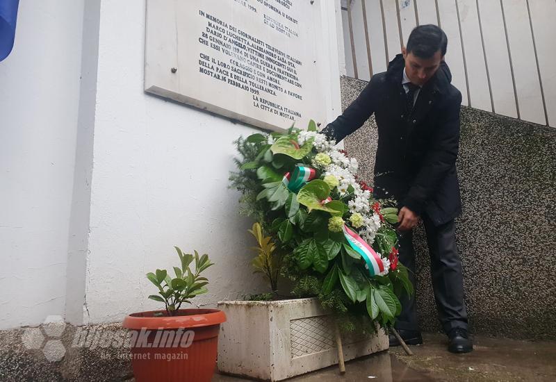 Obilježena 25. godišnjica stradanja talijanskih novinara u Mostaru