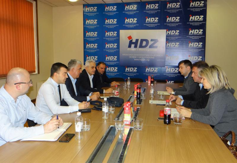 Sastanak HDZ - SDP - Formiranje vlasti u HNŽ-u: HDZ razgovarao s SDP-om
