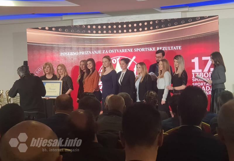 Uručenje nagrade - Ivan Klepić i Ivona Ćavar najuspješniji sportaši Mostara
