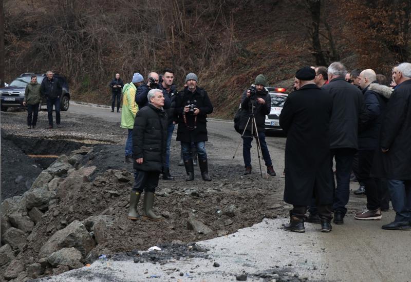 Džaferović na terenu: Raditi više kad nema poplava