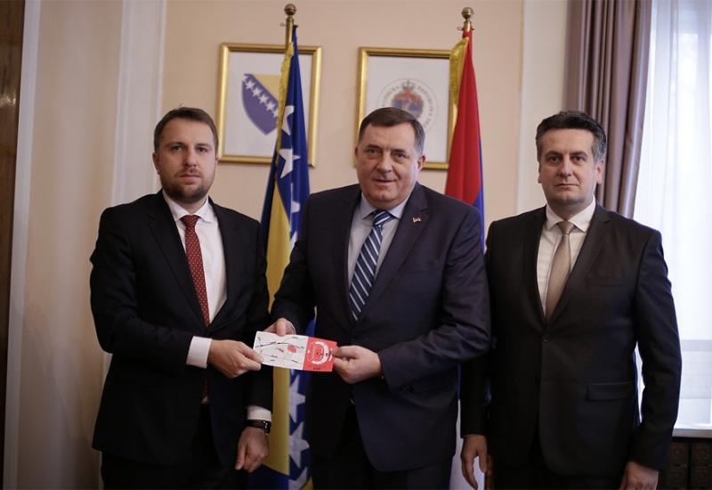 Dodik primio gradonačelnike Sarajeva i Istočnog Sarajeva 