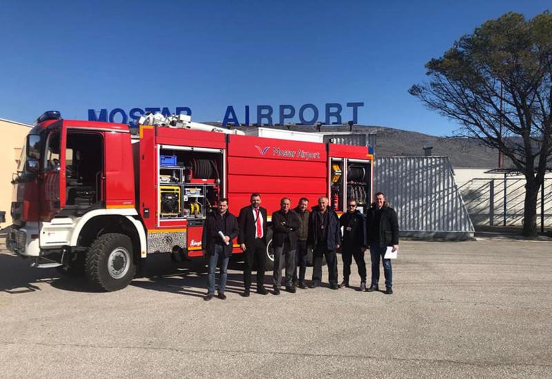 Mostarski aerodrom nabavio novo vatrogasno vozilo