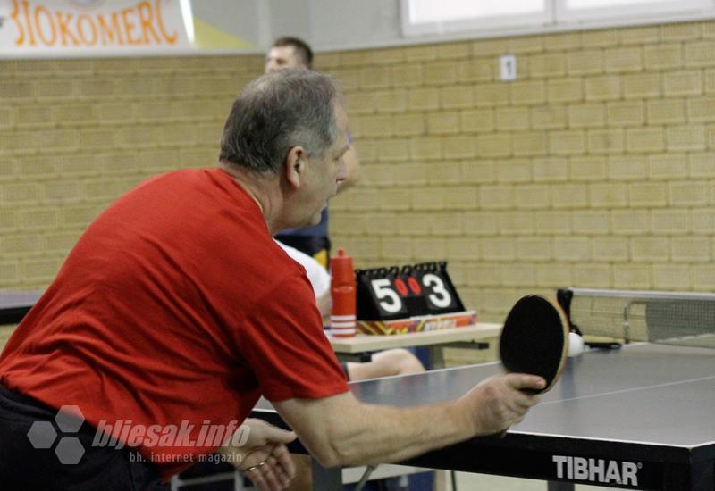 Turnir u stolnom tenisu za rekreativce - Rekreativci u stolnom tenisu na turniru u Mostaru