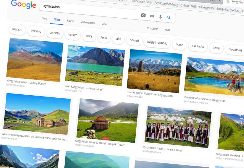 Kirgistan na Googleu - BiH se gospodarski snažno povezuje sa Kirgistanom