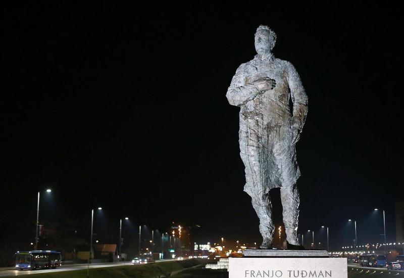 Spomenik Franje Tuđmana ponovno na meti vandala