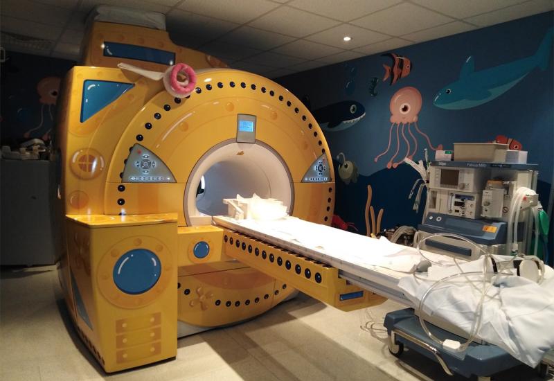 Od uređaja za magnetnu rezonancu napravili podmornicu: 'Da djecu ne bude strah'