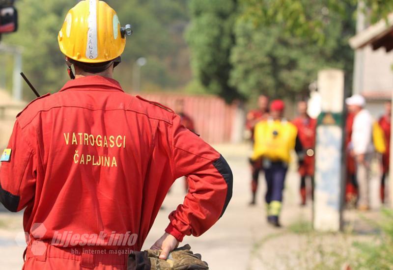 Čapljina: Teško ozlijeđen vatrogasac 