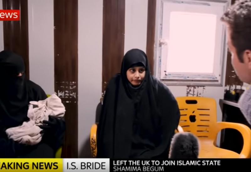 Shamina na SkyNews - Kalifatu došao kraj: Rodila londonska tinejdžerica u ISIL-u i želi se vratiti 