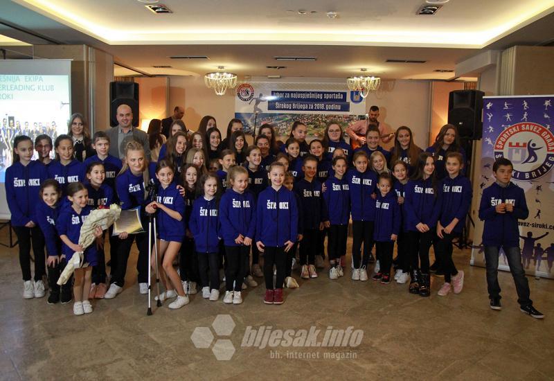 Izbor najuspješnijeg sportaša Širokog Brijega (Hrvatski cheerleading klub Široki) - Ivan Kvesić i Anđela Soldo drugu godinu zaredom najuspješniji sportaši Širokog Brijega