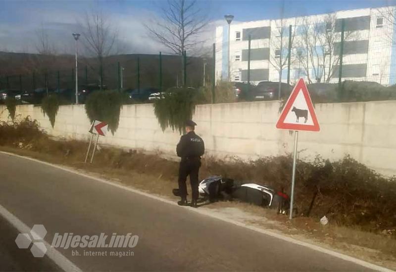 Strani državljanin ozlijeđen u prometnoj nesreći u Dobriču