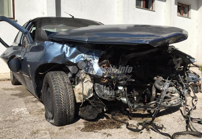 Teška prometna u Čapljini: Ozlijeđena dva vozača