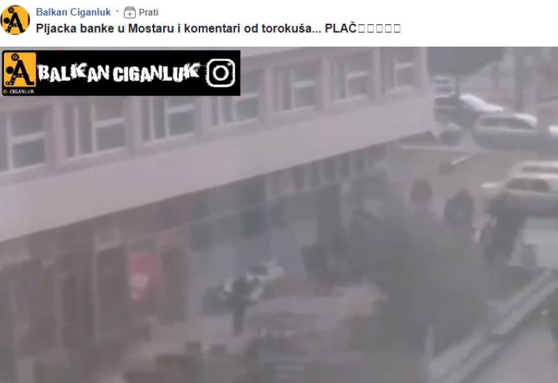 Hit snimka na internetu: Mostarke uživo prenose pljačku i oslobađanje taoca