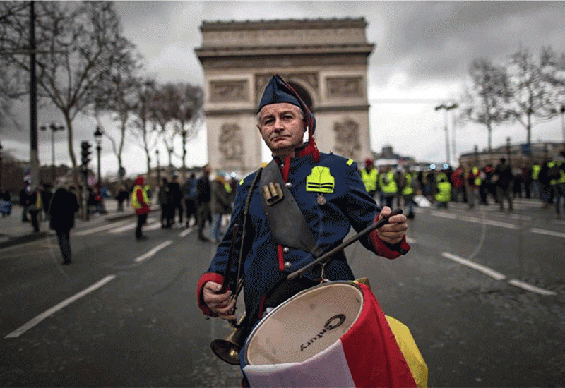  Privedeno 50 osoba pred početak prosvjeda 'Žutih prsluka' u Parizu