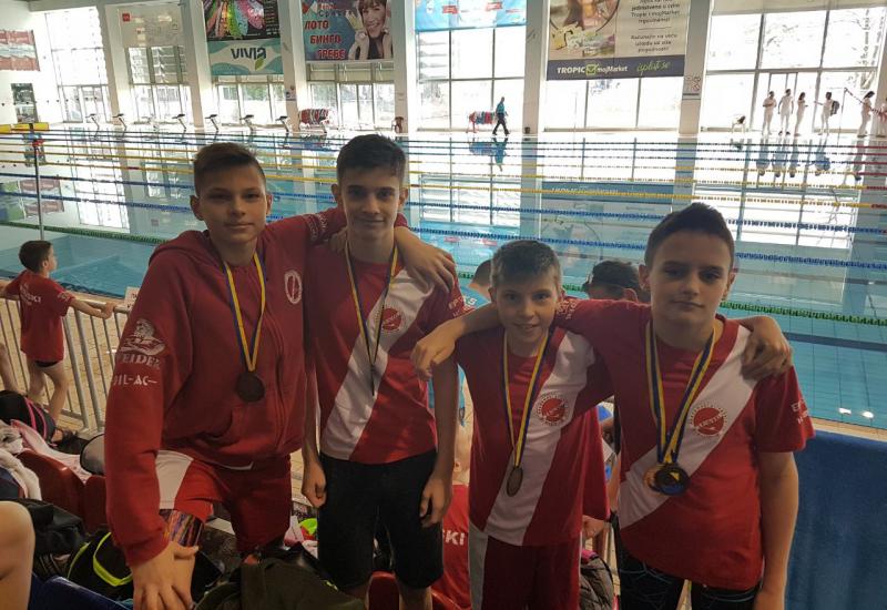 APK Zrinjski Mostar - Državno prvenstvo u plivanju – 63 medalja i pregršt osobnih rekorda