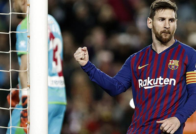 Lionel Messi je najučinkovitiji nogometaš u ligama petice