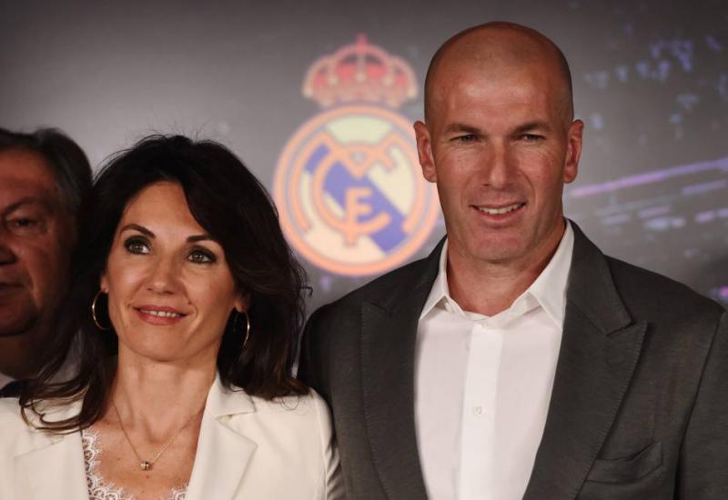 Zidane sa suprugom Veronique - Zidane povratkom u Real ušao u minsko polje bez detektora za mine?