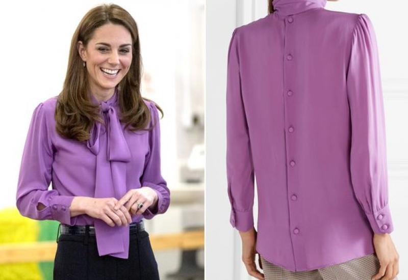 Kate Middleton - Kate Middleton odjenula košulju naopako i zablistala!