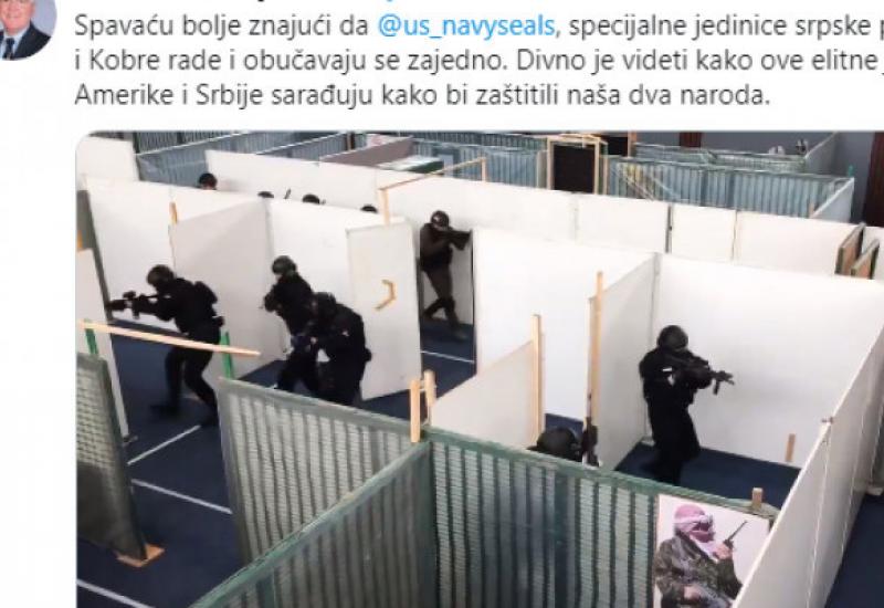 Twitter - Američki specijalci treniraju policajce Srbije