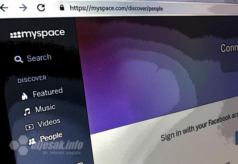 Myspace izgubio sav sadržaj uploadan na servis između 2003. i 2015. godine