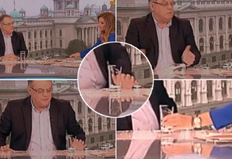 Gostovanje u emisiji - Komično: Predsjednik Crvene zvezde razbio čašu na spomen Partizana