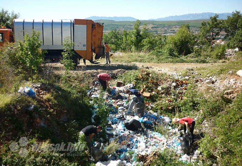 Divlja deponija otpada - Osnovnoškolci iz Posušja pioniri su ekoloških edukacija u BiH