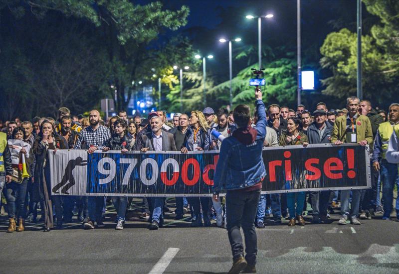 Prosvjed u Podgorici: Ponovo zatražene ostavke državnog vrha