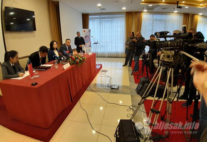 Konferencija za medije Mostarskog sajma - Kinesko partnerstvo potvrda da se znamo nositi s najvećim izazovima