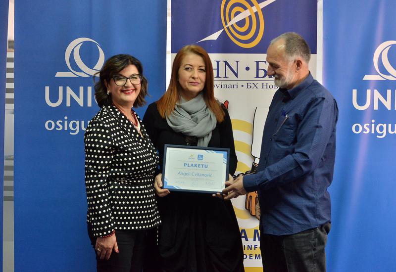 Dobitnica nagrade Uniqa Press Awarda - Nagrađene najbolje priče o osiguranju
