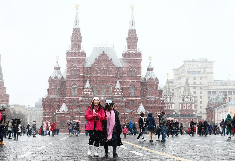 Proljeće u Moskvi - Niske temperature i snježno nevrijeme u Moskvi