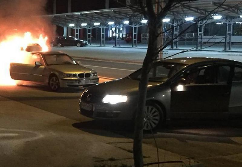 Posušje: BMW se zapalio u vožnji