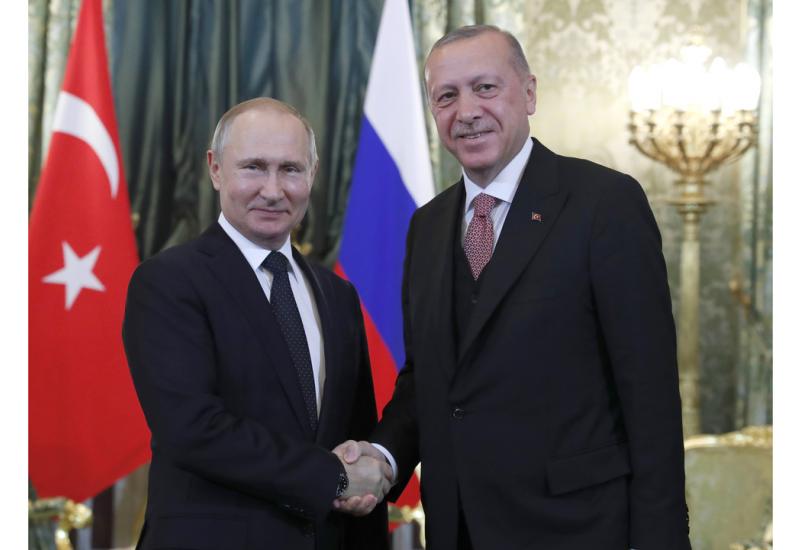 Putin dočekao Erdogana u Kremlju - kako ruski plin isporučiti u Tursku