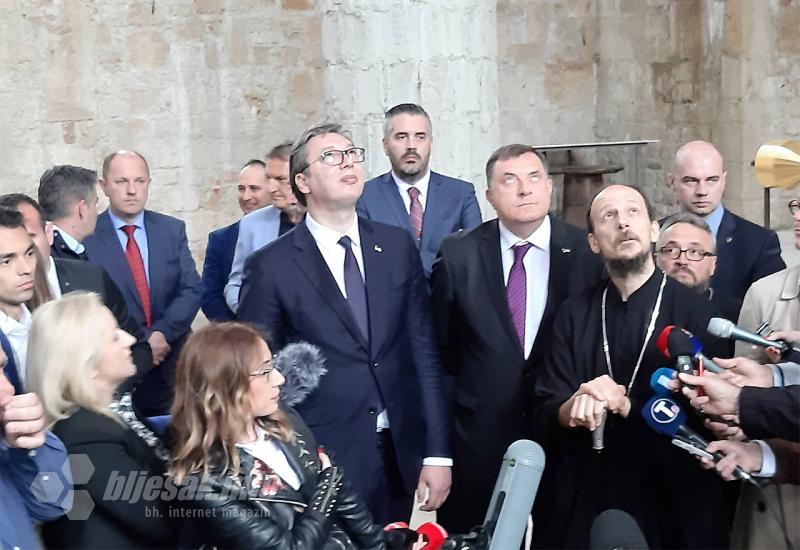 Vučić: Dodik napao Srbiju