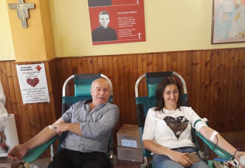 Detalj s akcije darivanja krvi u Kočerinu - U Kočerinu posljednja akcija darivanja krvi u 2019. godini