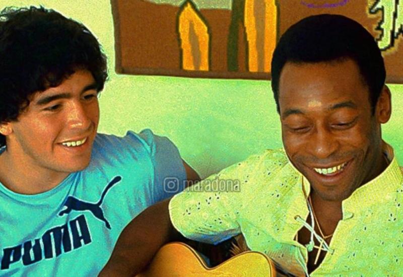 Maradona i Pele iz vremena kad su se prvi put susreli - Stvarnih ili nestvarnih: Ovo je 60 činjenica od Diegu Armandu Maradoni