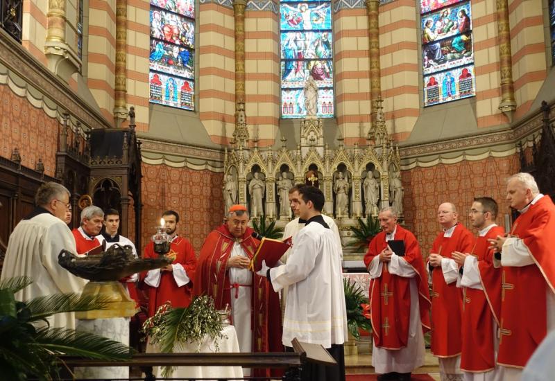 Svečano Euharistijsko slavlje na Cvjetnicu u sarajevskoj katedrali