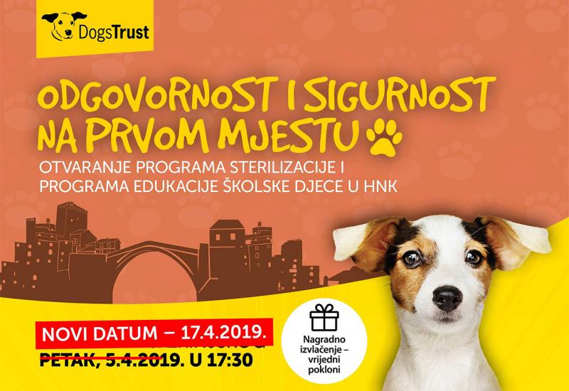 Prvi Dogs Trust događaj u srijedu u Mostaru