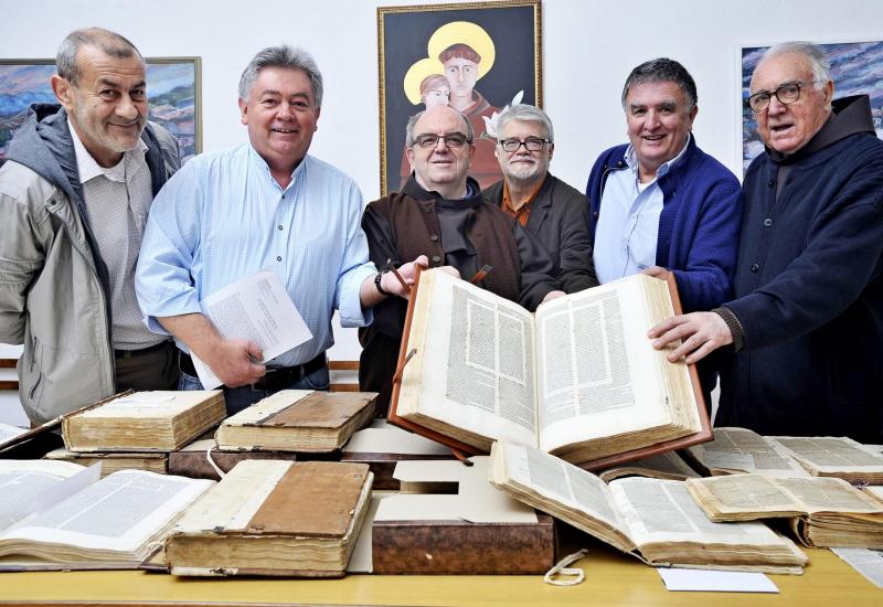 U franjevačkom samostanu pronađeno 30 knjiga Marka Marulića