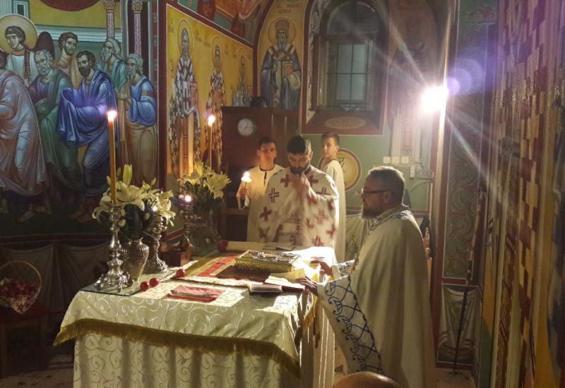 Vaskršnja liturgija u manastiru Žitomislić - Vaskršnja liturgija služena u četiri mostarske crkve