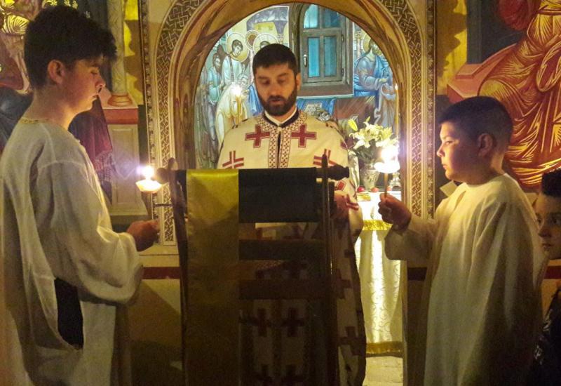 Vaskršnja liturgija služena u četiri mostarske crkve