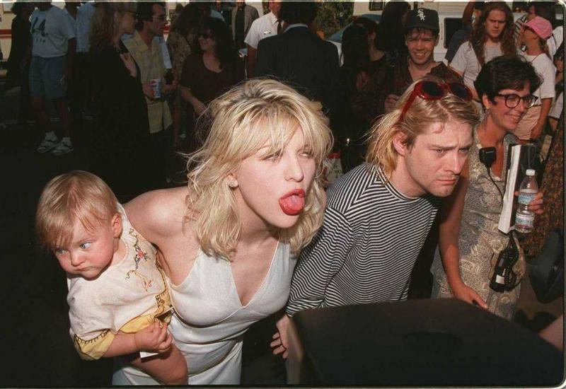 Courtney Love i Kurt Cobain - Kad 