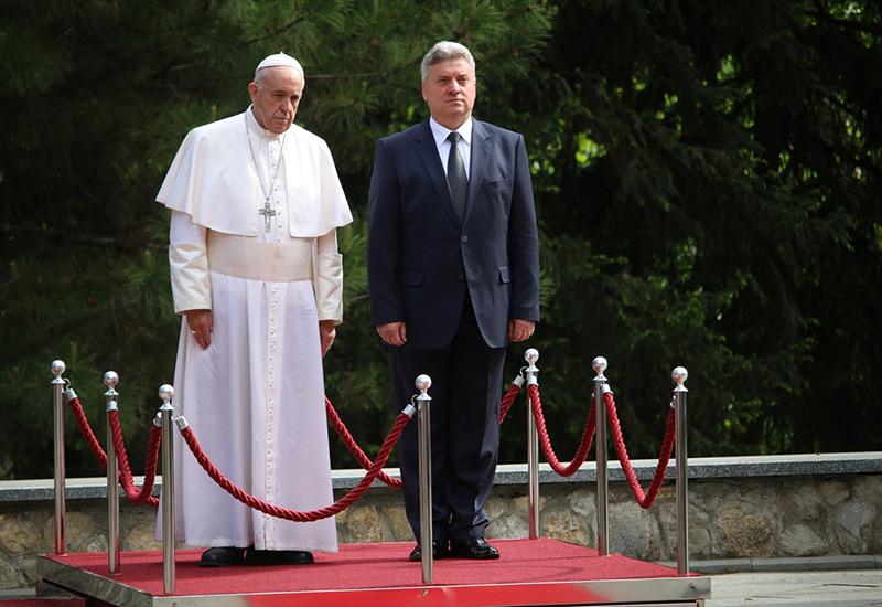 Papa Makedoncima: Vaša zemlja je most